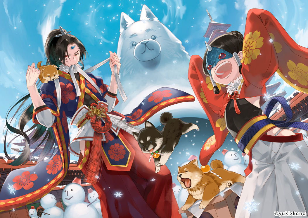 戌年最後までがんばりまっしょい！